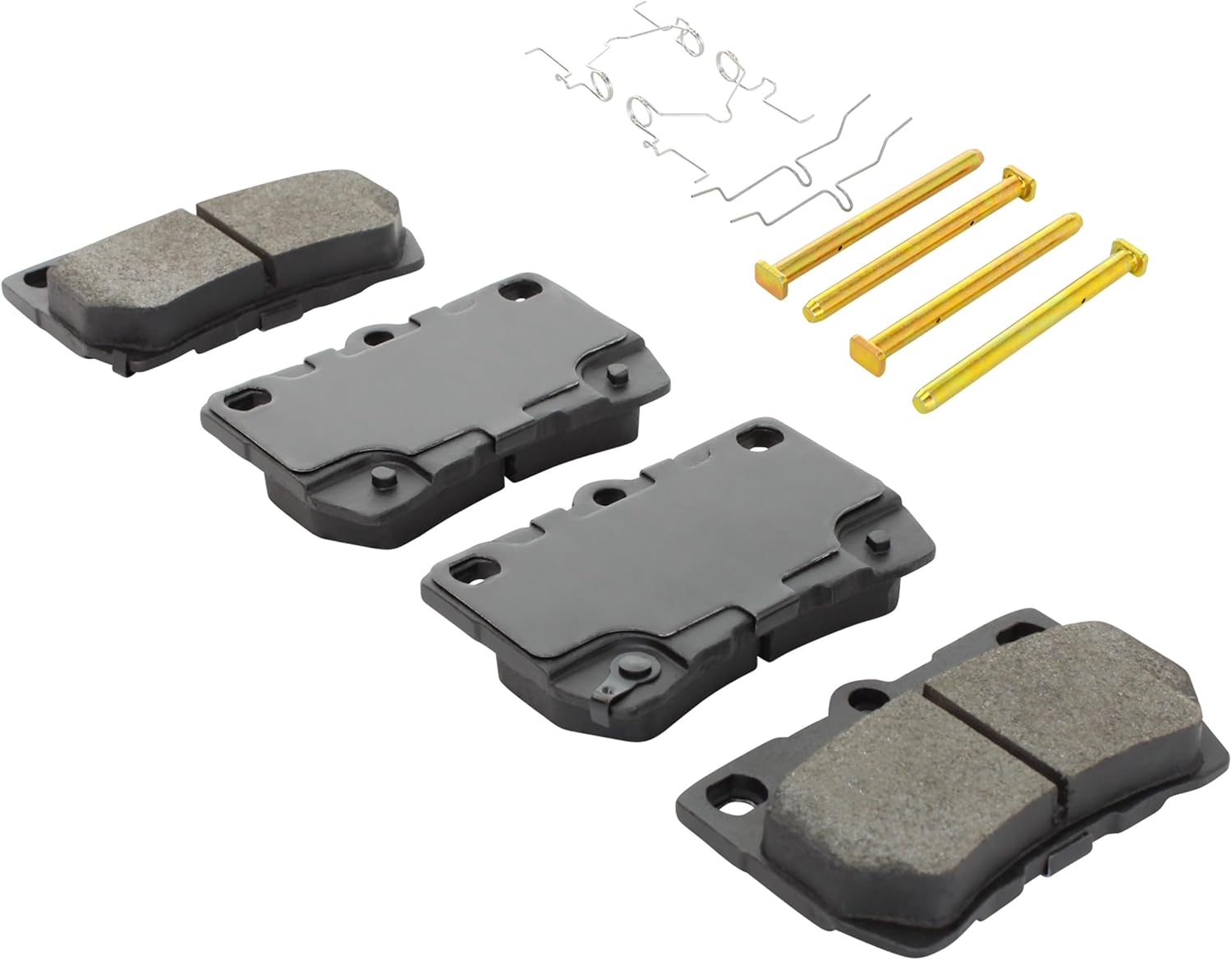 QUALITY-BUILT Rear Semi-Metallic Brake Pads, Black Series 1003-1113AM, Compatible with 2006-2013 Lexus IS250