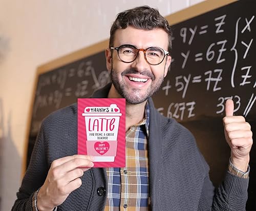 Miniatura 5 de WhatSign Tarjetas de San Valentín para profesores tarjetas de regalo para el día de San Valentín para profesores tarjetas de agradecimiento para el