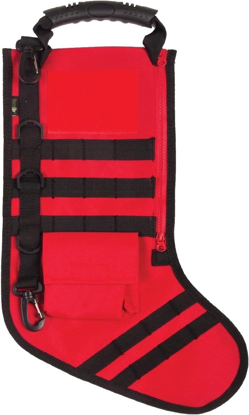 Rothco RUXMTSR Tactical Christmas Stocking, Fire Red, Full