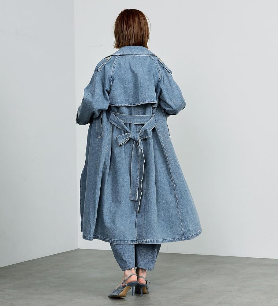 名作　Washed Work Trench Coat トレンチコート　デニム Supreme Washed Work Trench Coat (SS18) - $198