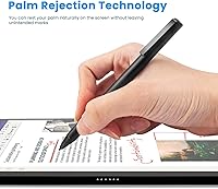 Vista 4 de BoxWave Lápiz óptico compatible con Acer Switch 5 (SW512-52), ActiveStudio Active Stylus 2019, lápiz digital electrónico con punta ultrafina