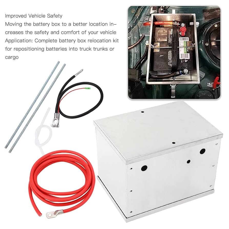 Amazon.co.jp: ユニバーサルバッテリーボックス移設キット