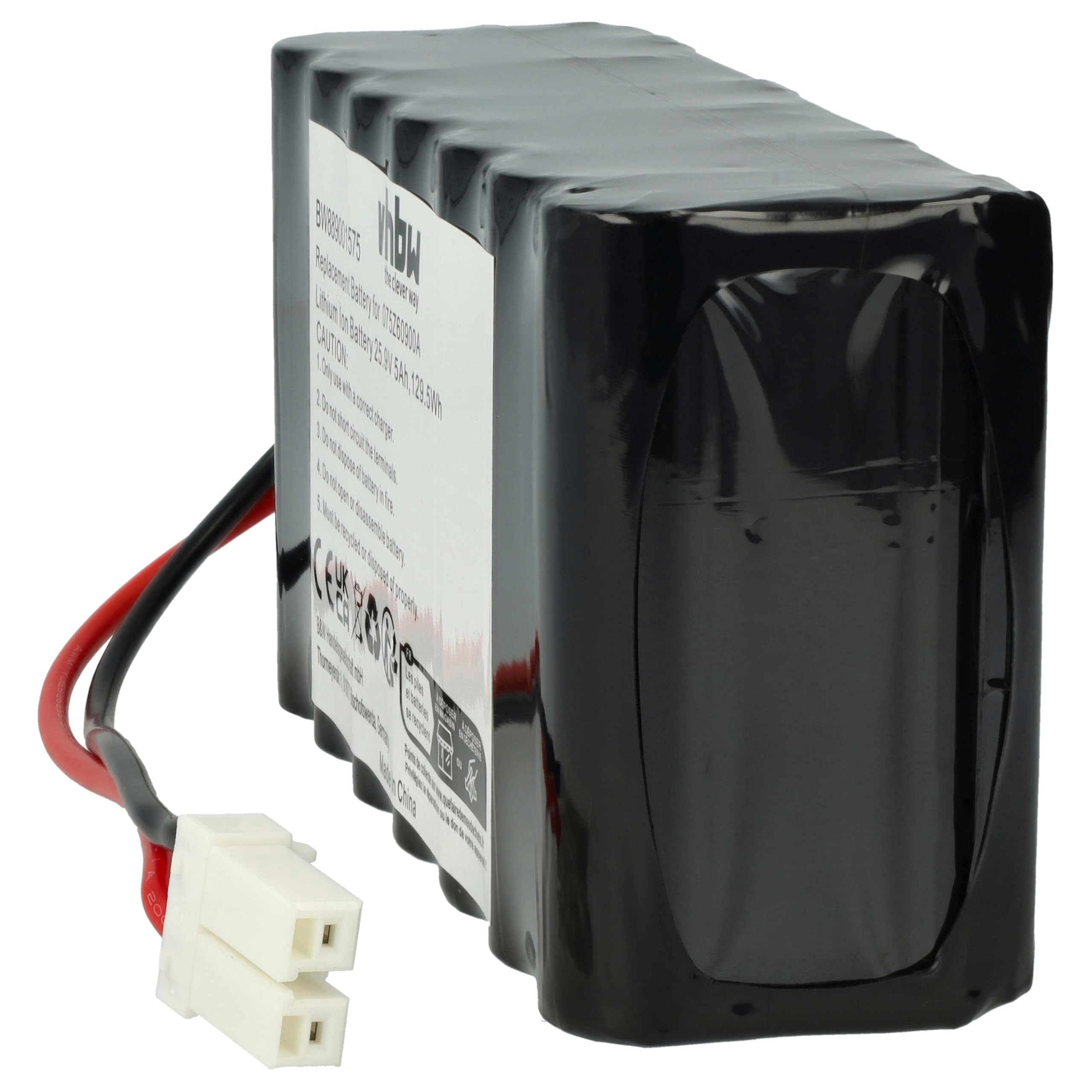 vhbw batteria compatibile con Ambrogio L25 Twenty 25 rasaerba 5000mAh, 25,9V, Li-Ion
