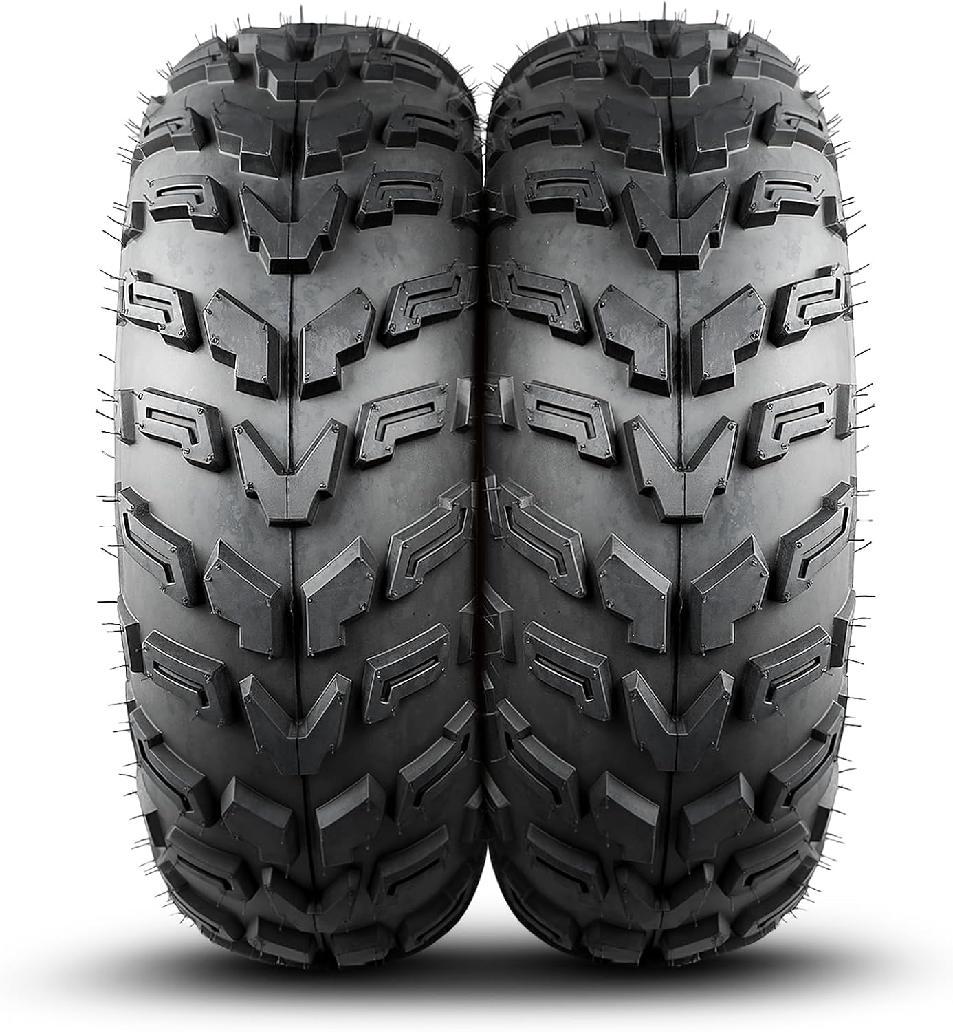 TRIPOWER All Terrain 22x7-11 Tires 22x7x11 ATV UTV Mud Tires Compatible with Honda Recon Suzuki Ozark 250, Deep Tread 10 mm, 6PR Tubeless, Set of 2