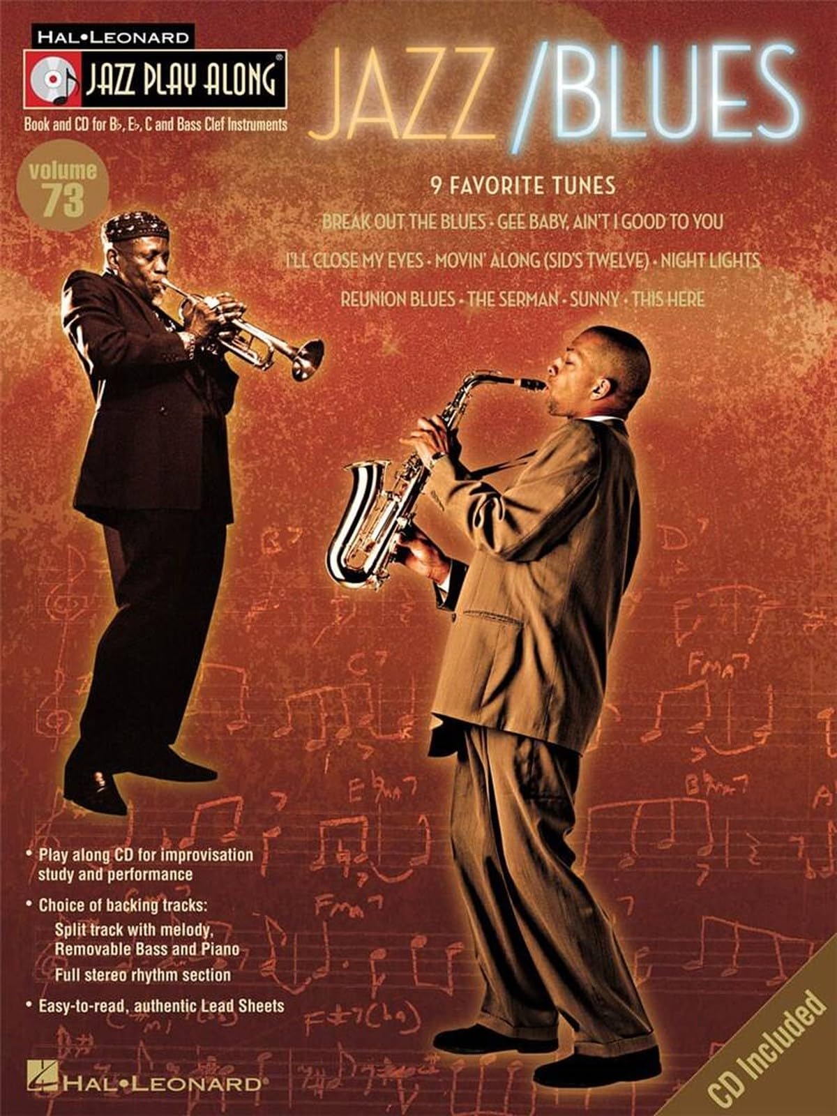 Jazz Play Along Volume 73 Jazz/Blues All Instruments Book/Cd (Hal Leonard Jazz Play-Along)