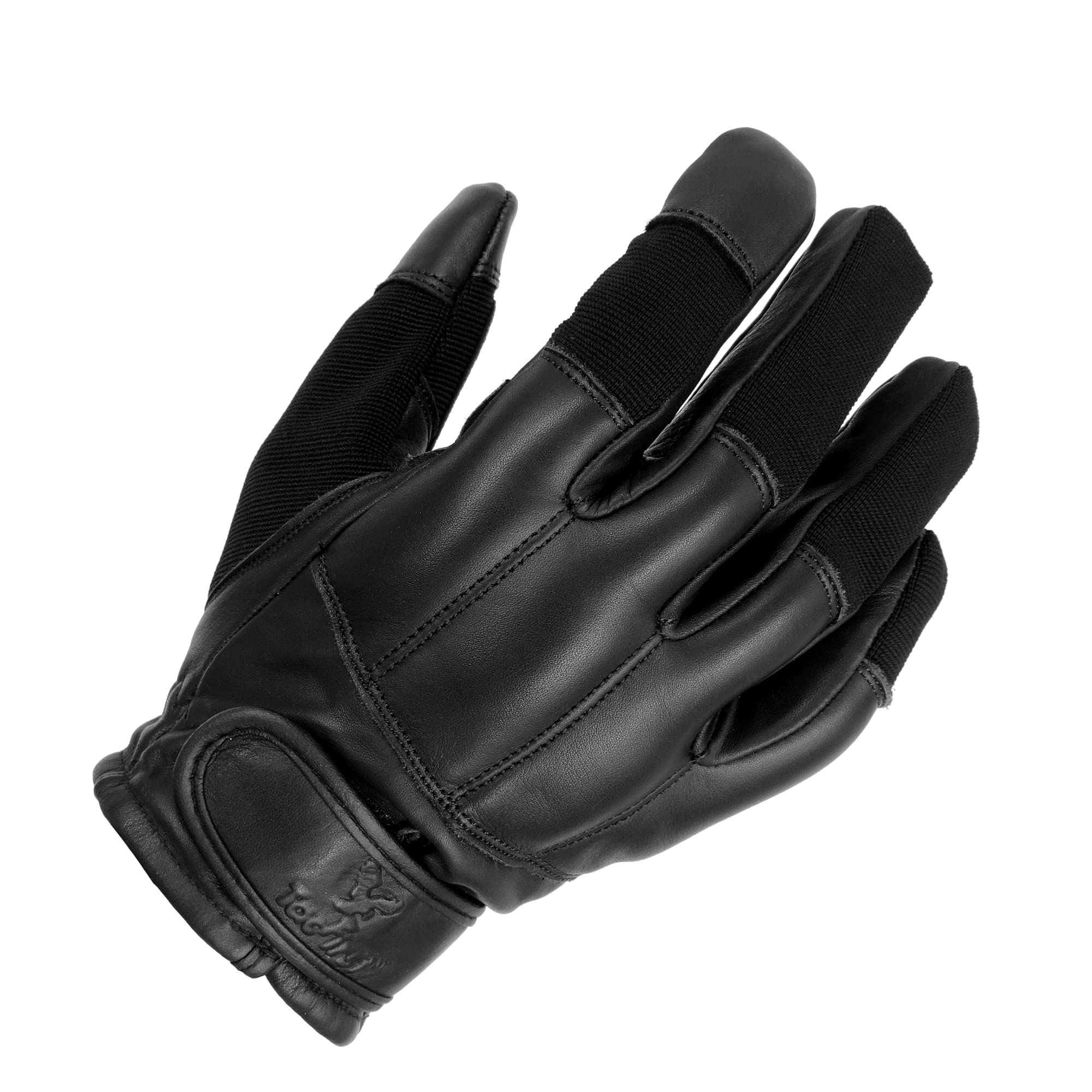 TacFirst Security Quarzhandschuhe H014 360° schnitthemmend, Touchscreen Sommer CoolDuty atmungsaktive Echtleder Quarzsand Einsatzhandschuhe (Schwarz, 3XL)