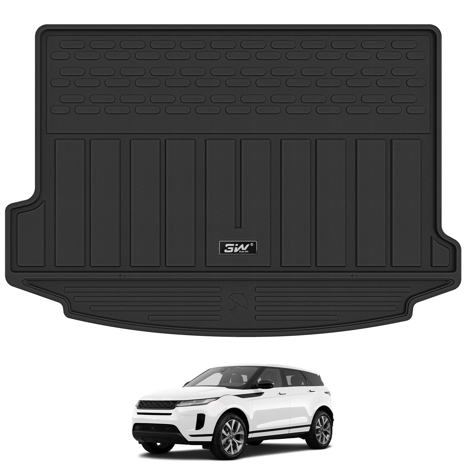 SMARTLINER OUTDOORS™ Custom Fit Rugged Rubber Floor Liners For 2016-2025 Can-Am Defender (3 Seater - View #12