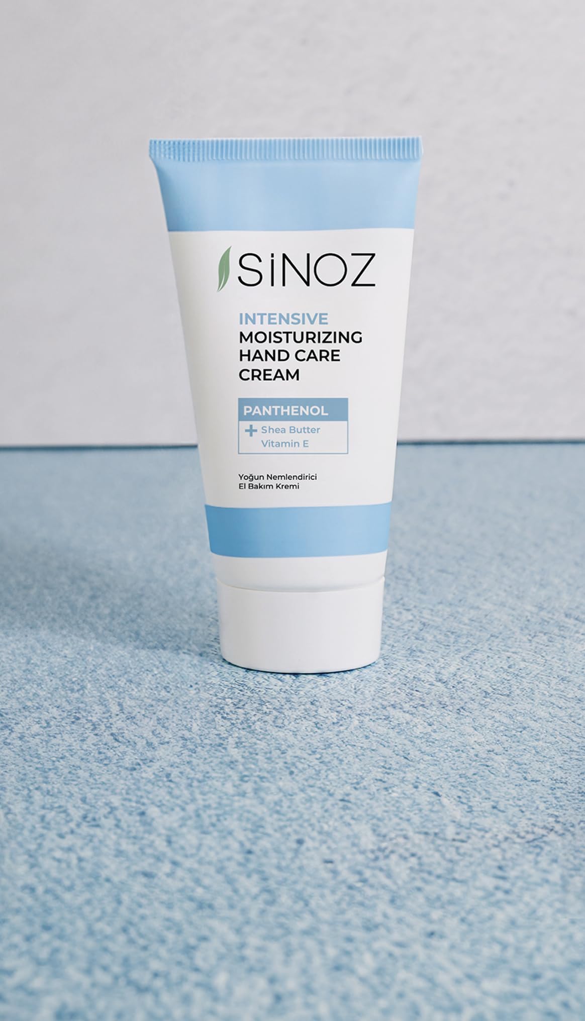 Sinoz Intensive Moisturizing Hand Care Cream | With Vitamin E & Panthenol | Nourishes Dry, Chapped Hands | Non-Sticky, Fast-Absorbing Formula | 50 ml