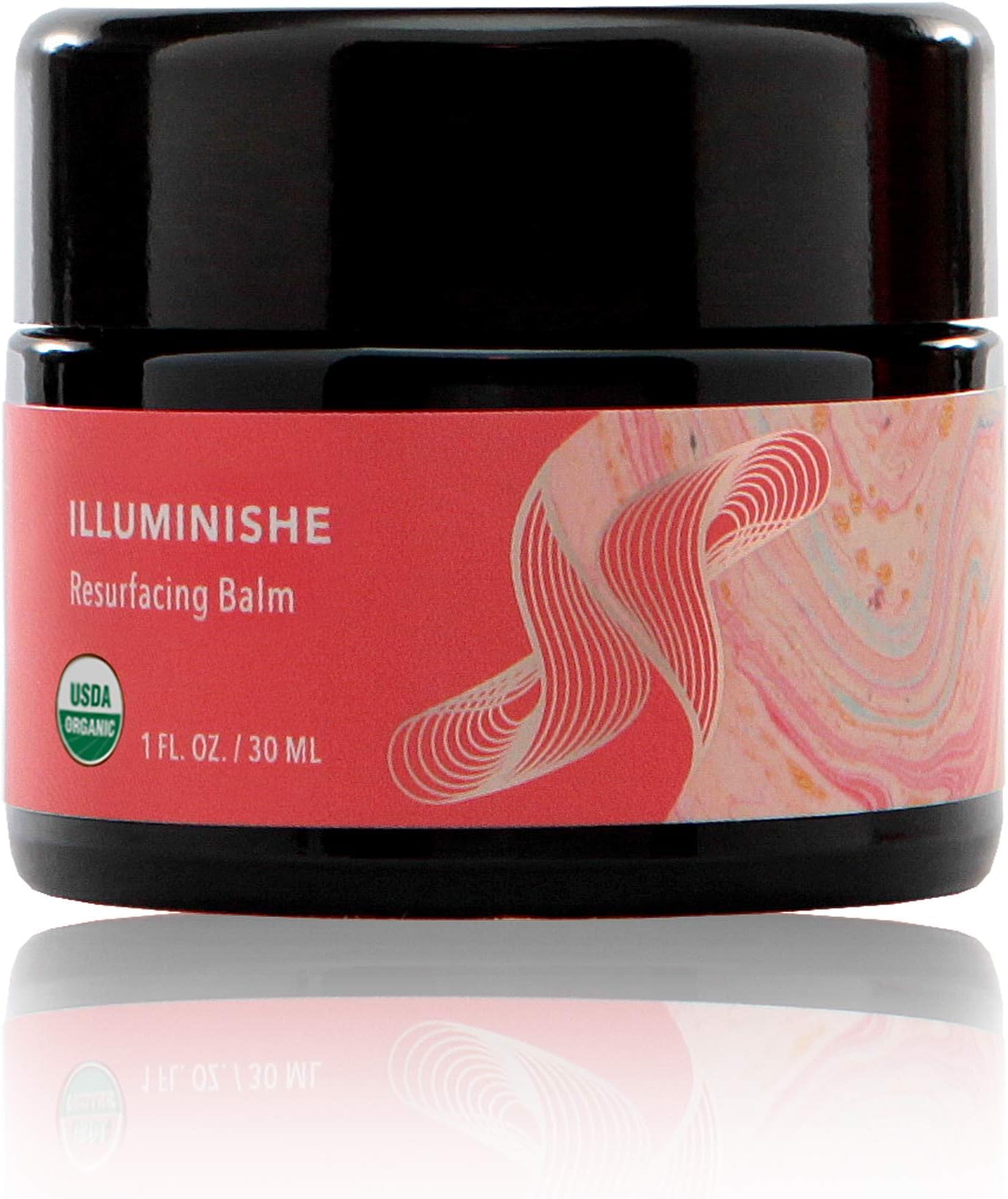 NourisheIlluminishe Resurfacing Balm, Organic Healing Vegan Eczema Cream, Reduce Redness and Irritation (30 ml | 1 fl oz)