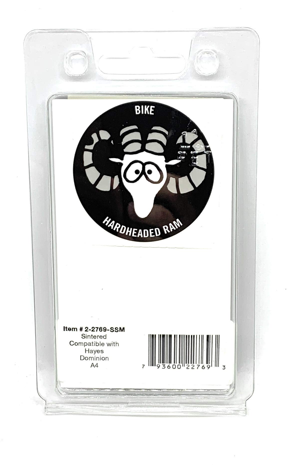2 Paar Fahrrad Scheibenbremsbeläge gesintert Fahrrad Bremsbeläge kompatibel mit Hayes Dominion A4, 106F8355, 100G8A, T100, T106, 98-36141-K001, K002. für hohe Bremskraft und leise
