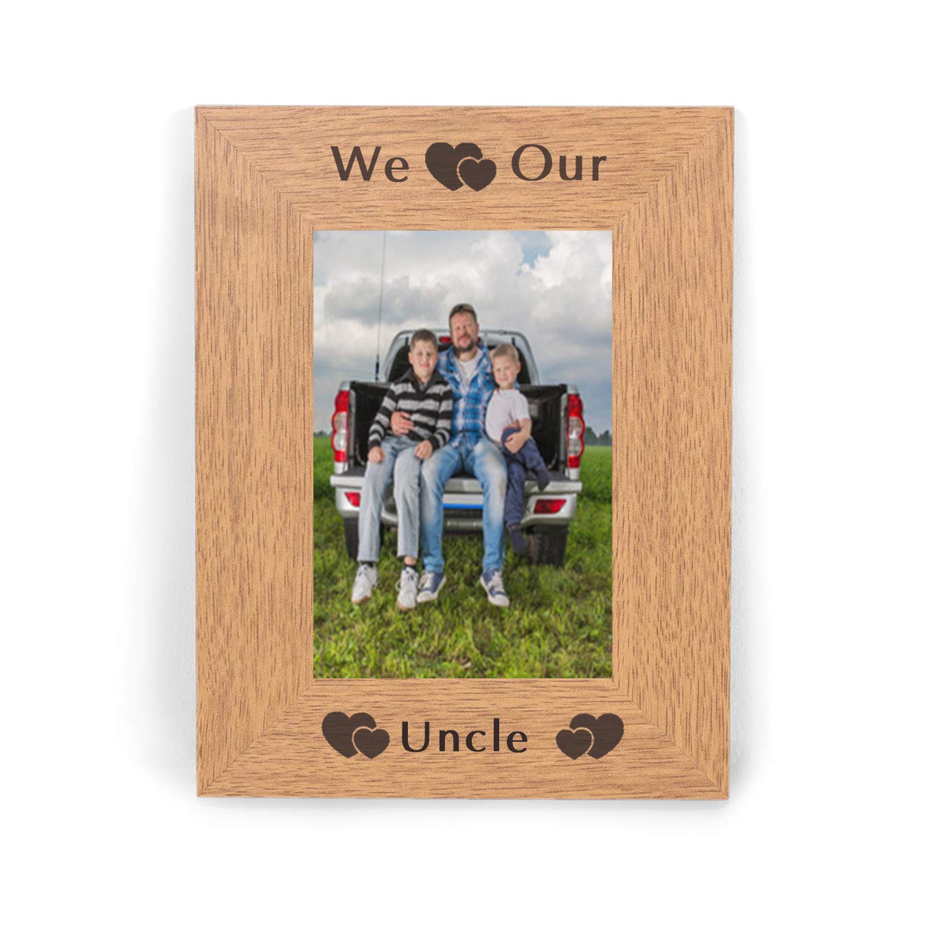 Chris Bag Of Goodies Brown We Love Our Uncle 6X4 Photo Picture Frame Keepsake Gift From Niece Nephew For Birthday
