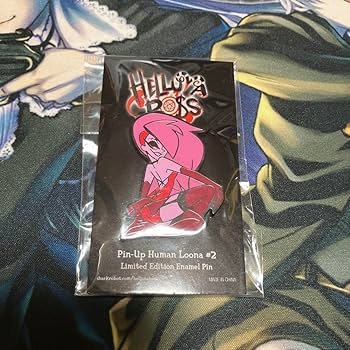 ヘルヴァボス クイーンビー ピンバッジ Amazon | ヘルヴァボス ピンバッジ ピンズ オジー helluvaboss