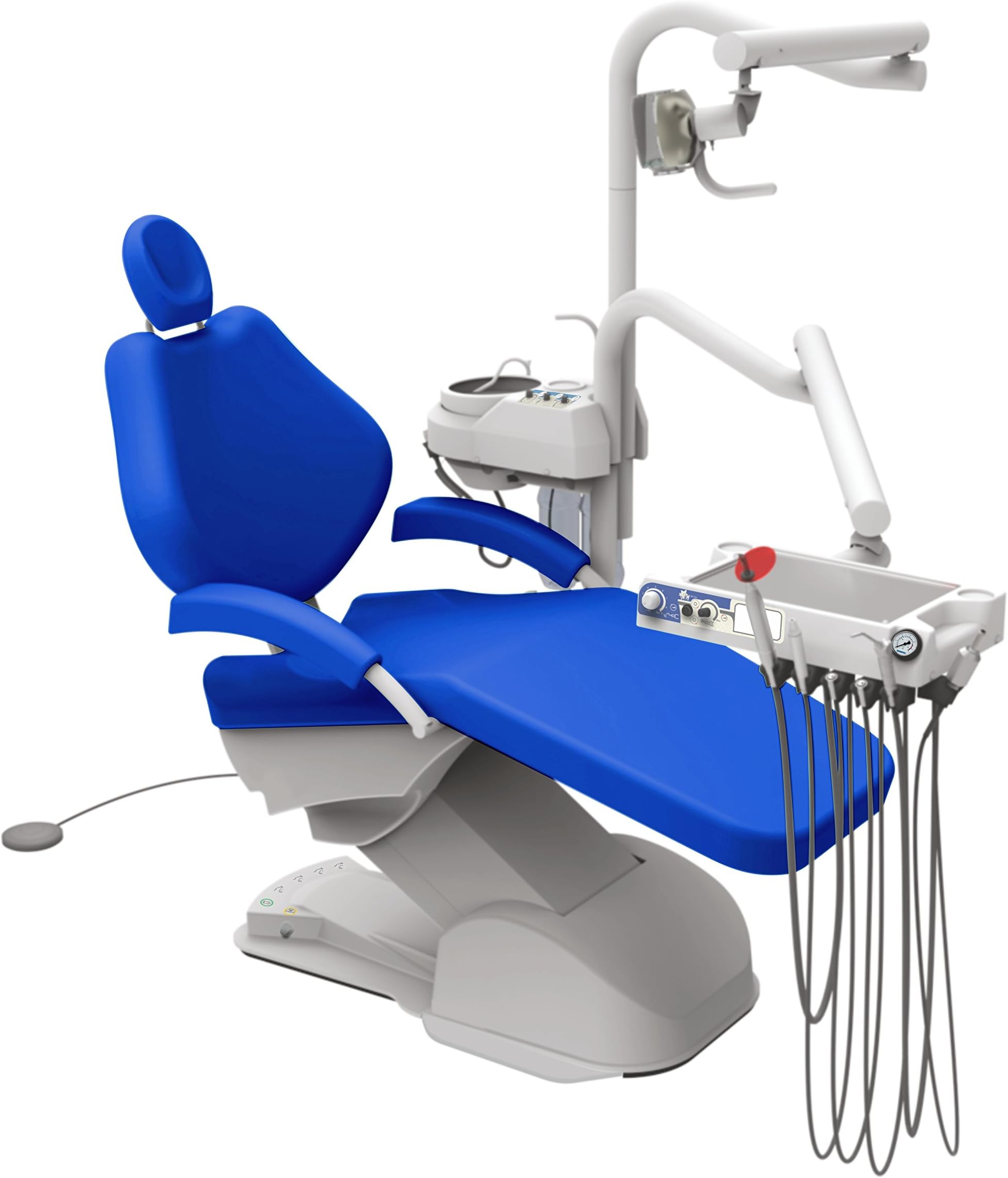 DPM 2000 Dp-C2000RB Dental Operatory Chair, Comes with Doctor and Assistant Stool.