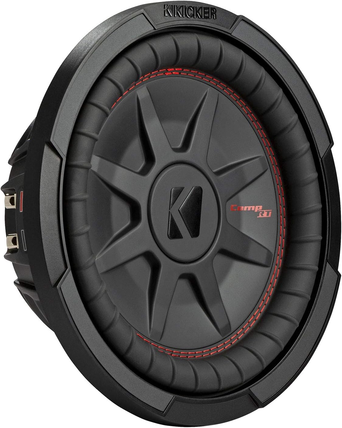 KICKER CompRT 10"(25cm) Subwoofer, DVC, 2-ohm, RoHS Compliant