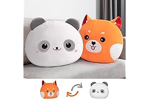Panda Pillow: Reversible Throw Pillow Adds Cuteness