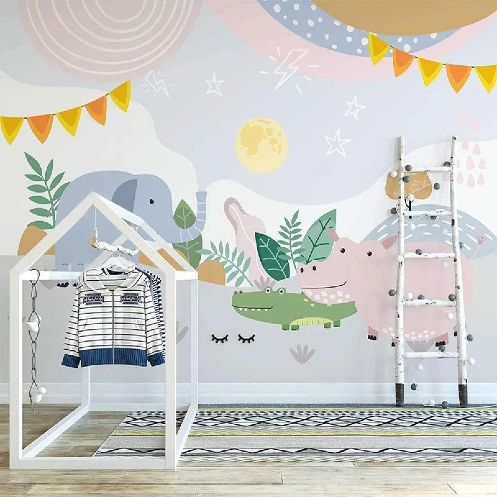 Ciel étoilé mural chambre des enfants pour des nuits douces et magiques