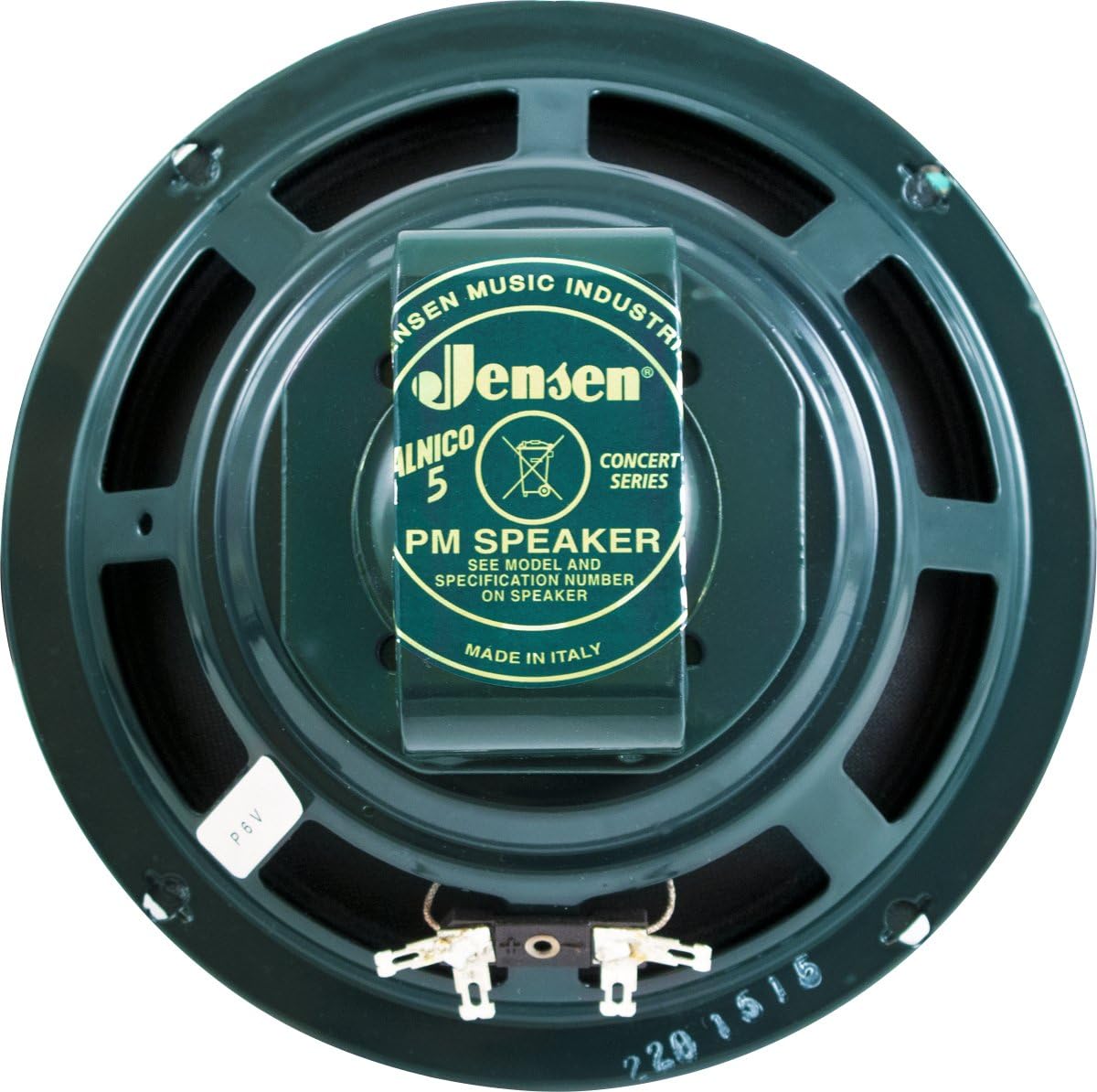 Speaker - Jensen Vintage Alnico, 6", P6V, 20W, Impedance: 8 Ohm