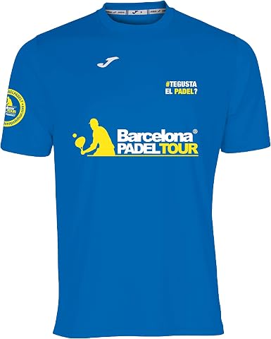 Barcelona Padel Tour - Camiseta Técnica de Manga Corta Te Gusta el pádel -  Hombre - Estampación Especial de Pádel - Tacto Suave y Secado Rápido - Ropa  Deportiva : Amazon.es: Ropa