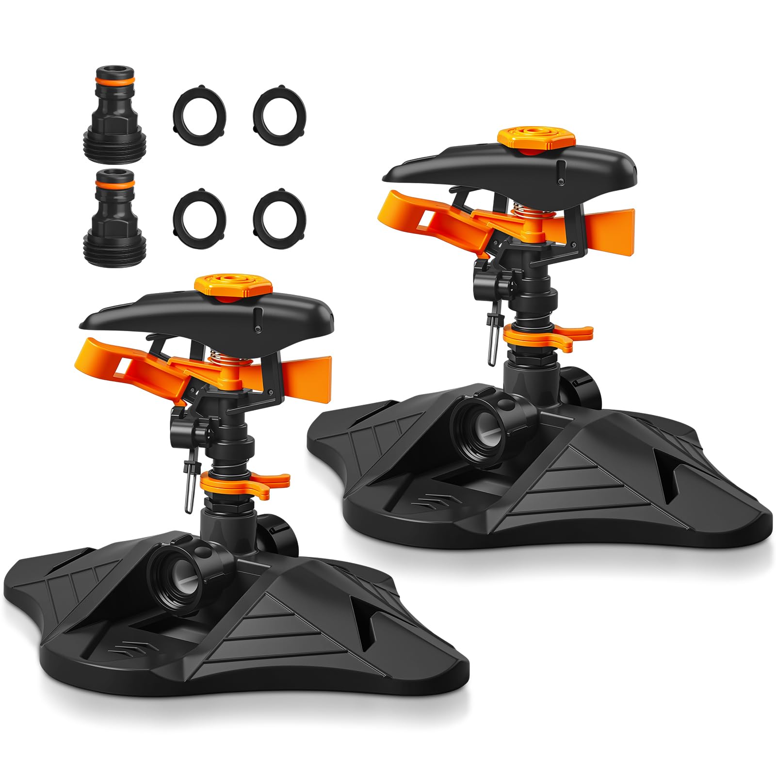 Arroseur automatique de pelouse rotatif 360° système pulsé réglable 800m²