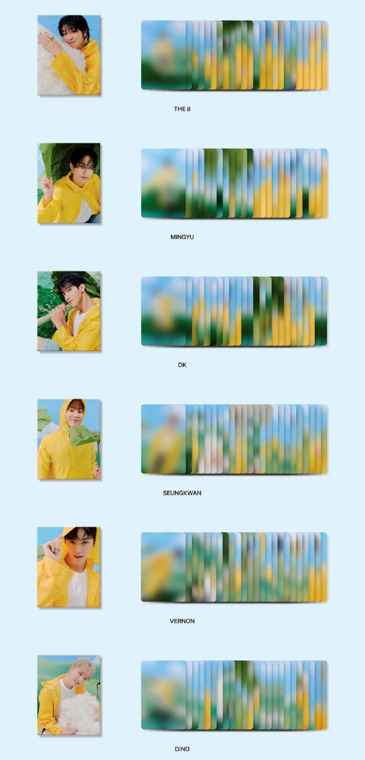 Amazon.com: Seventeen Album - SEVENTEENTH HEAVEN Carat Ver. ALL 