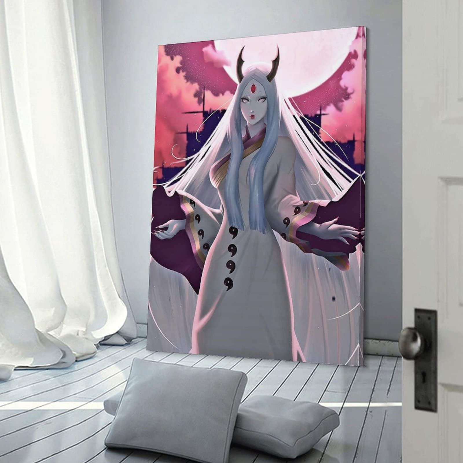Amazon.co.jp: Anime Naruto Kaguya Otsutsugi Canvas Art Poster