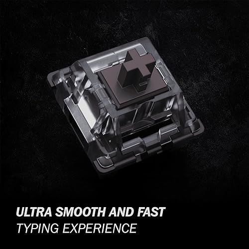 Miniatura 5 de Gateron Interruptores ópticos KS-15 para teclado mecánico MX  Fuerza de 1.94 oz  Táctil  Interruptores RGB superiores transparentes para teclado