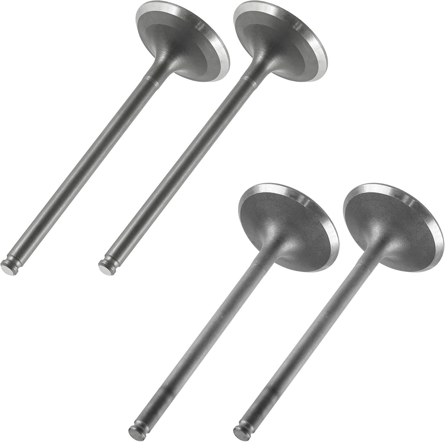 Caltric Intake Exhaust Valve Kit Compatible with Suzuki King Quad Part Number 12911-31G00 12912-31G00