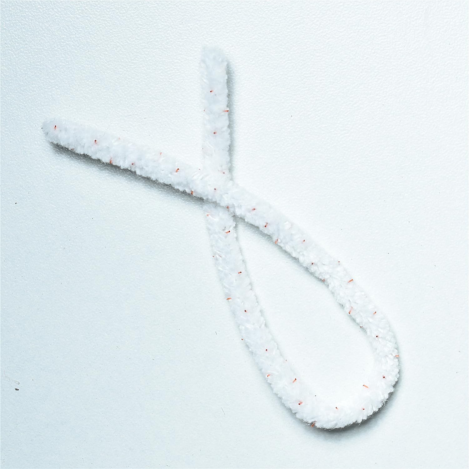 White Pipe Cleaners Hard Bristle Bulk 6 Inch (50 Pack) for Clean Tar Resin Plastic Metal Ceramic Wood Pipes