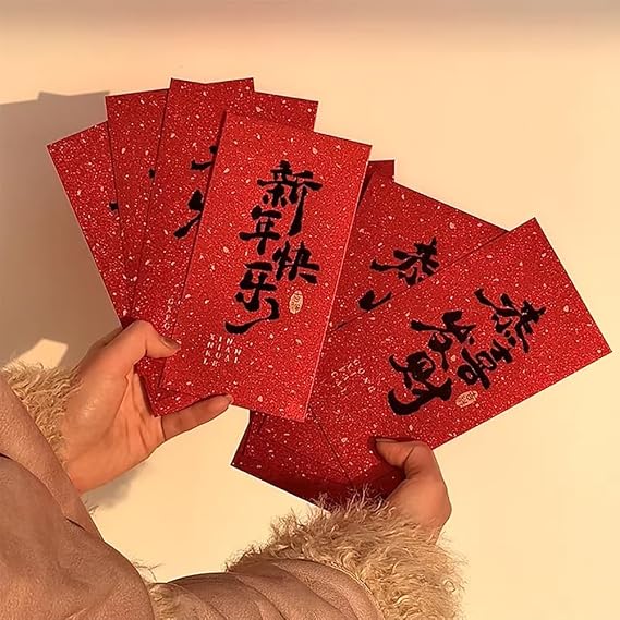 Red Envelopes,30pcs Money Cash Envelopes Lucky Hong Bao Gift Envelope Red Envelope Pockets for New Year Spring Festival Wedding Kids Birthday Party
