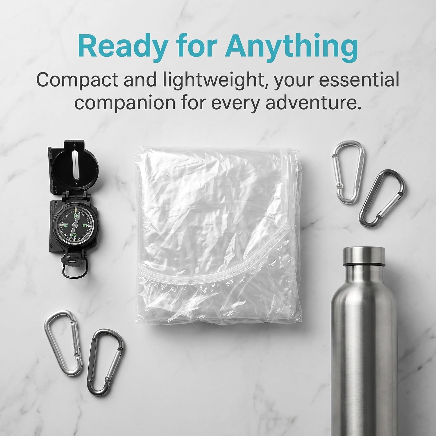 Toddmomy Backpack Rain Cover 15-40L | Disposable Elastic Waterproof Backpack Cap Covers Protector | Rucksack Daypack Raincoat for Camping Hiking Cycling Travel Emergency