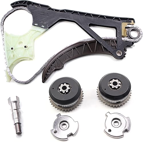 Miniatura 8 de 11318648732 Kit de cadena de distribución con ajustador de árbol de levas VVT se adapta a BMW N51 N52 N55 S55 128i 135i 325i 328i 335i X3 X4 X5 X6