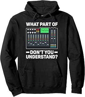 Sound Guy Audio Engineer Sound Technician Music Producer Pullover Hoodie