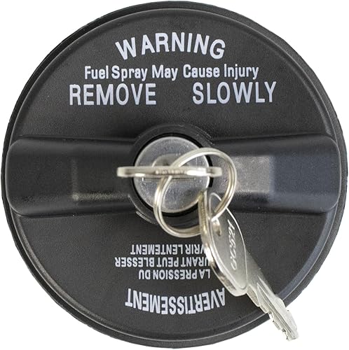 Miniatura 3 de Tapa de gas con bloqueo para Jeep Dodge Chrysler Cherokee Challenger Charger Liberty Grand Cherokee Journey Ram 1500 2500 3500 Wrangler TJ LJ JK JKU