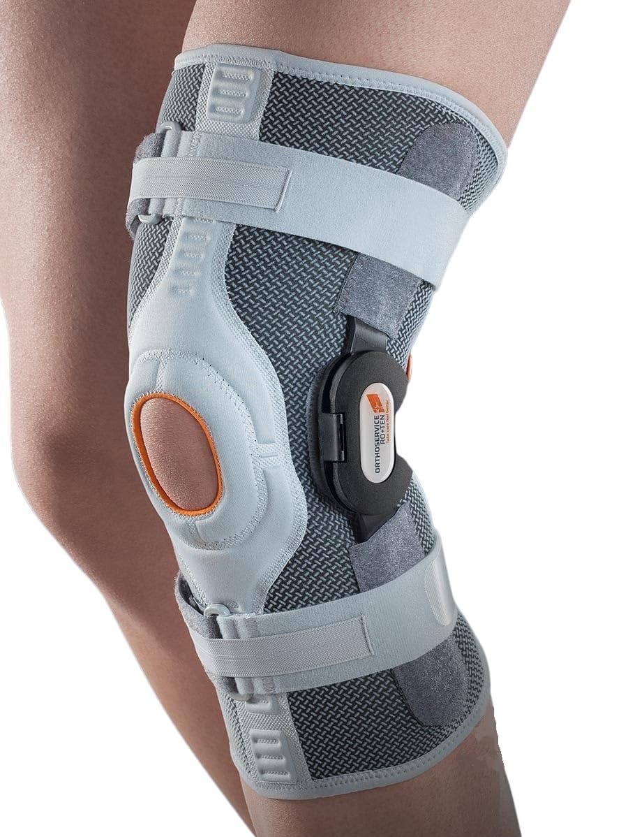 ROTEN - Ginocchiera GENUSKILL 22 con aste articolate policentriche - controllo F-E - Corta - Mis.EXTRA LARGE - Marchio CE