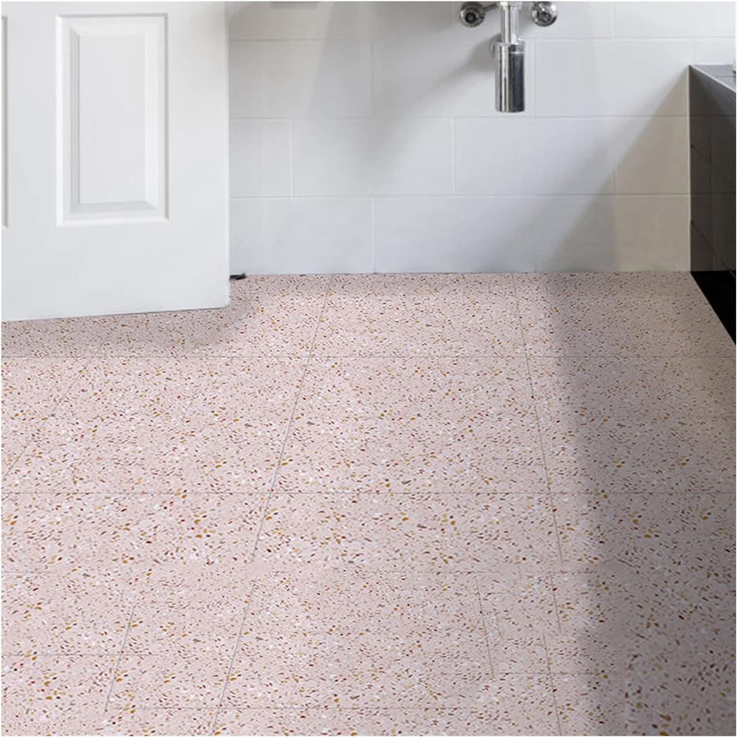 Pink Vinyl Flooring Bathroom Flooring Ideas