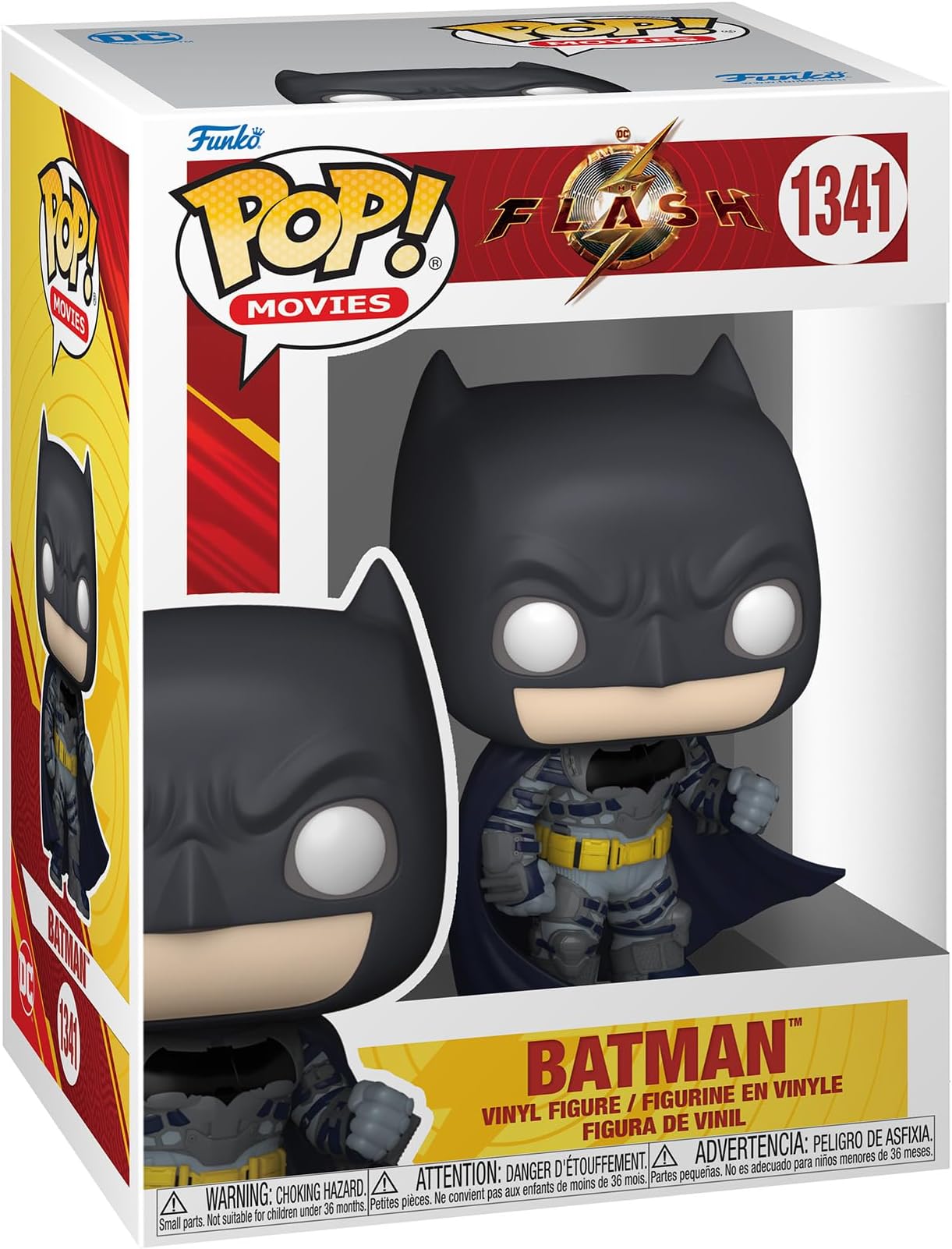 POP! Movies: DC - The Flash - Batman - (Affleck) - DC Comics - Collectable Vinyl Figure - Gift Idea - Official Merchandise - for Kids & Adults - Comic Books Fans - Model Figure for Collectors