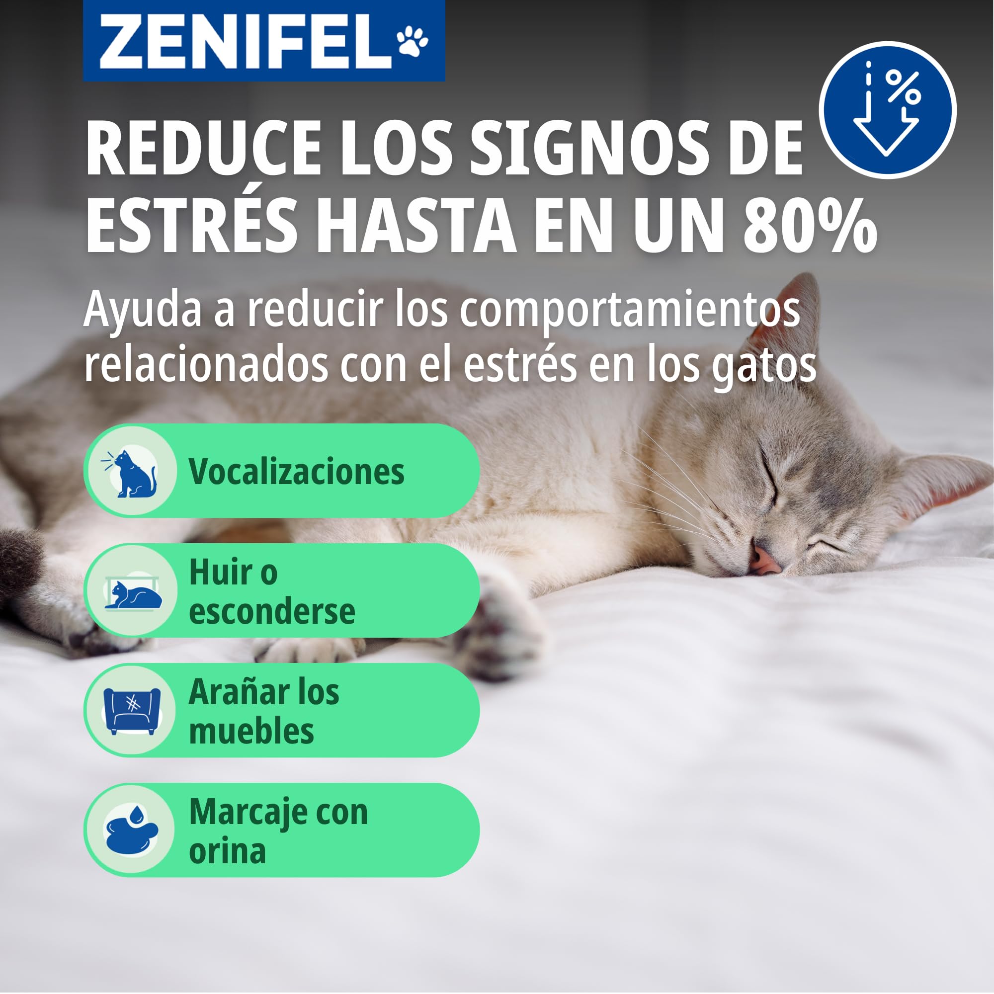 Virbac Difusor De Feromonas En Gel para Gatos - Antiestrés con Catnip - Sin Electricidad - Dura 2 Meses - 230g