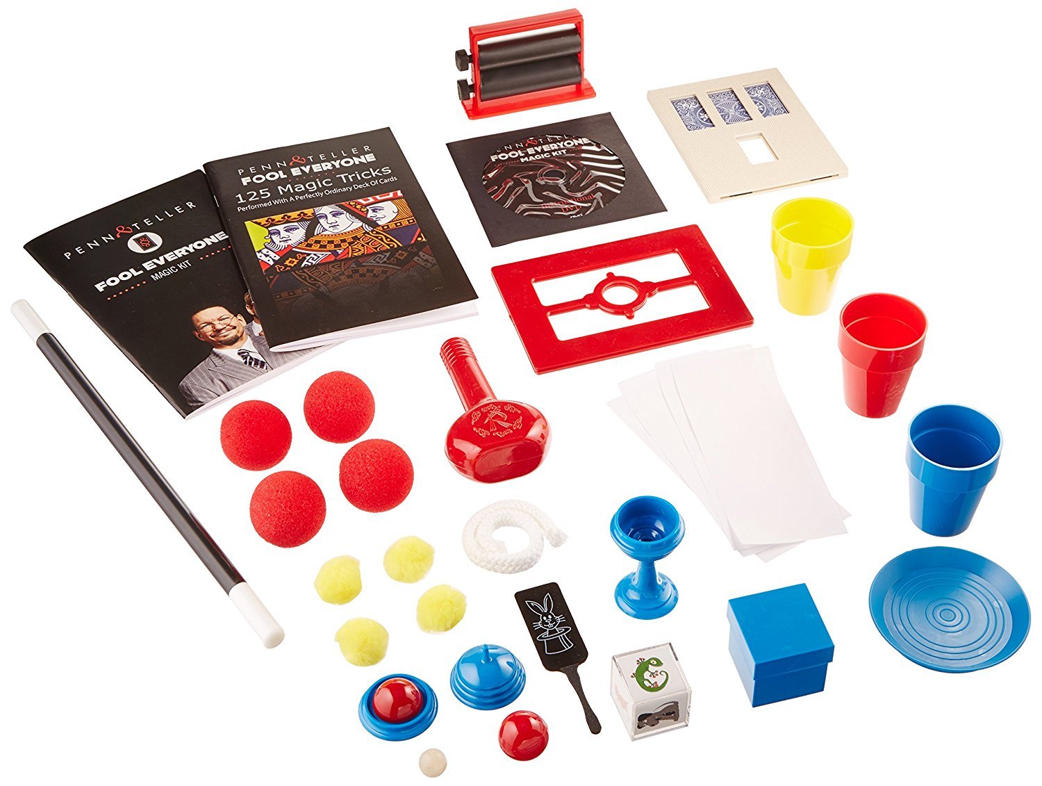 Flat River Group The Penn & Teller Fool Everyone Magic Kit - Over 200 Ways To Trick Your Friends