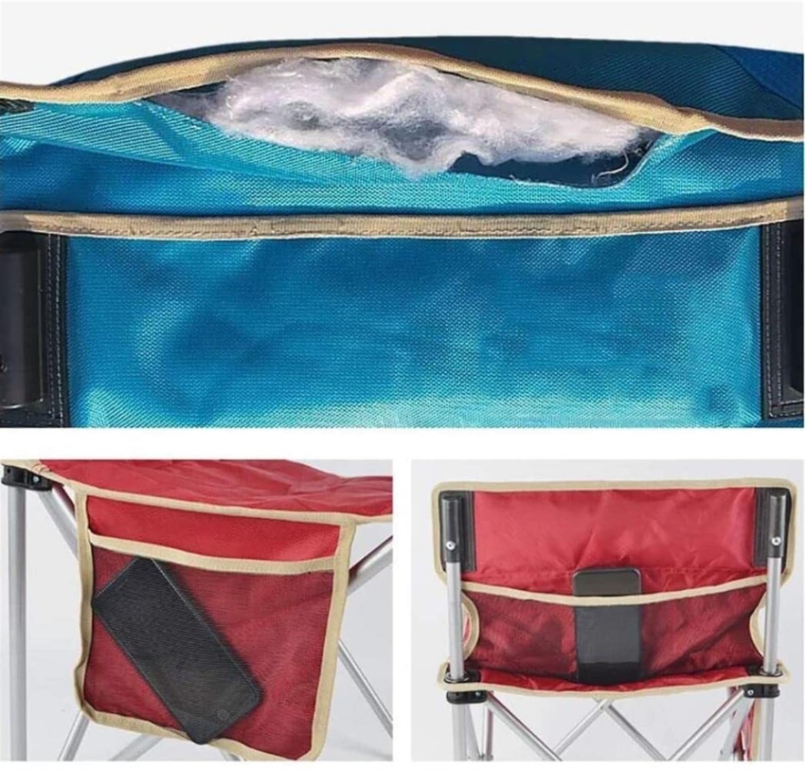 Silla Plegable Silla Plegable Portátil para Acampar, Playa, Pesca, Taburete, Respaldo Autónomo, De Dibujo Exterior