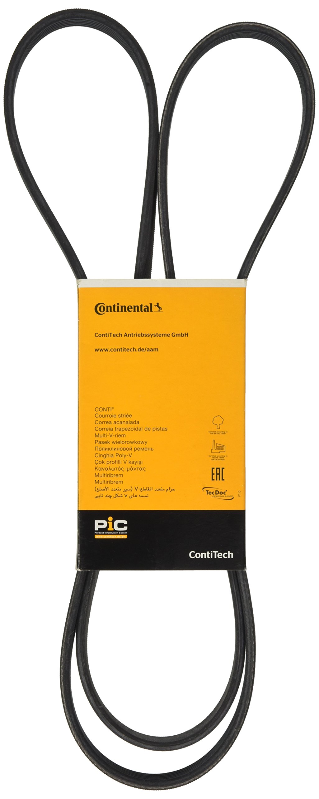 Continental Contitech 6PK1635 Courroie trapézoïdale à nervures