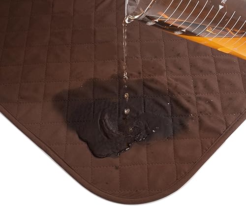 Miniatura 48 de Hide Stains - Almohadillas de cama lavables de 45 x 56 pulgadas (paquete de 2), almohadillas de cama para incontinencia, lavables, XL, almohadillas
