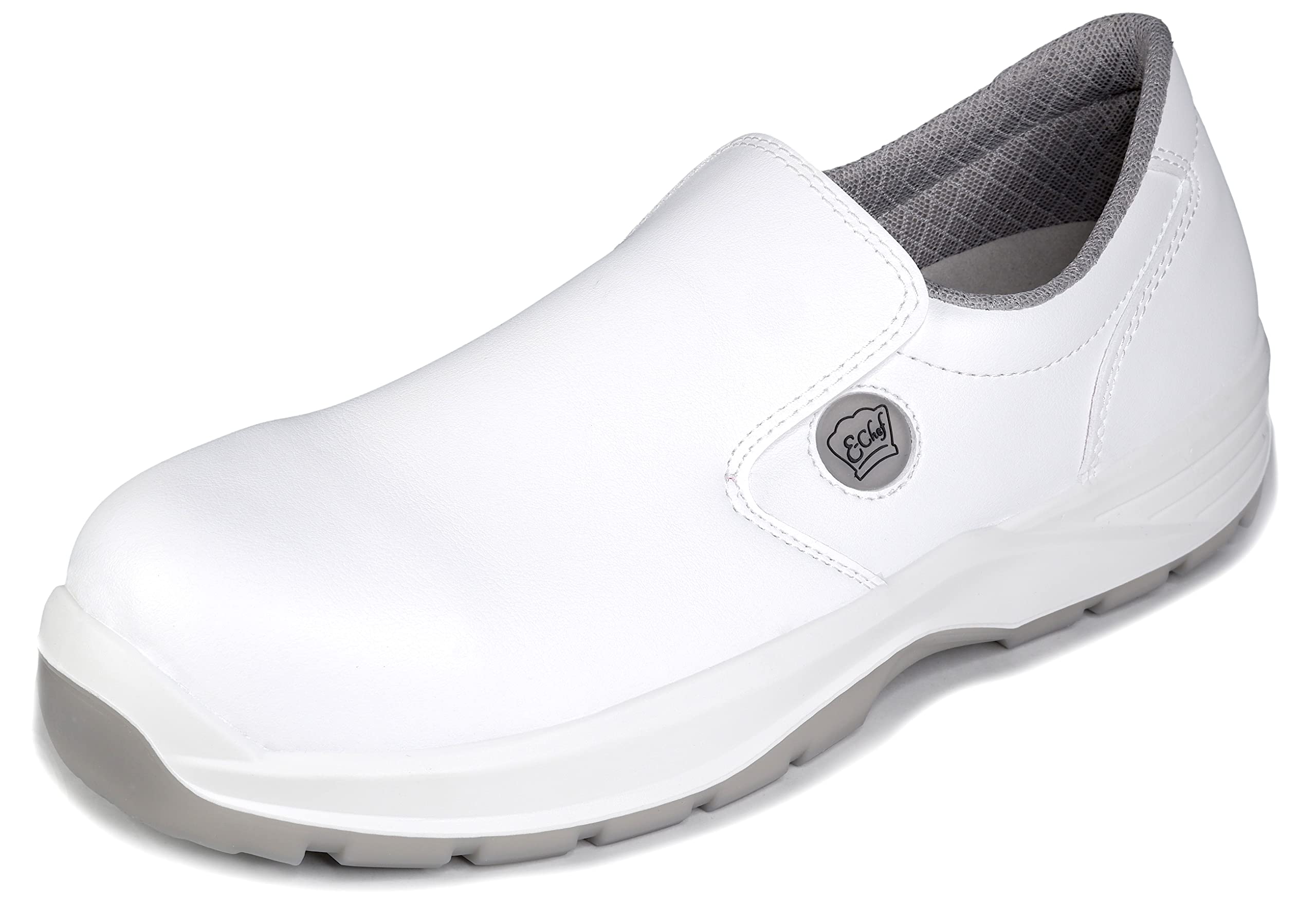 EuroRoutier E-Chef Roma Blanc - Chaussures de sécurité de Chef, Chaussures de Chef - Chaussures de Cuisine