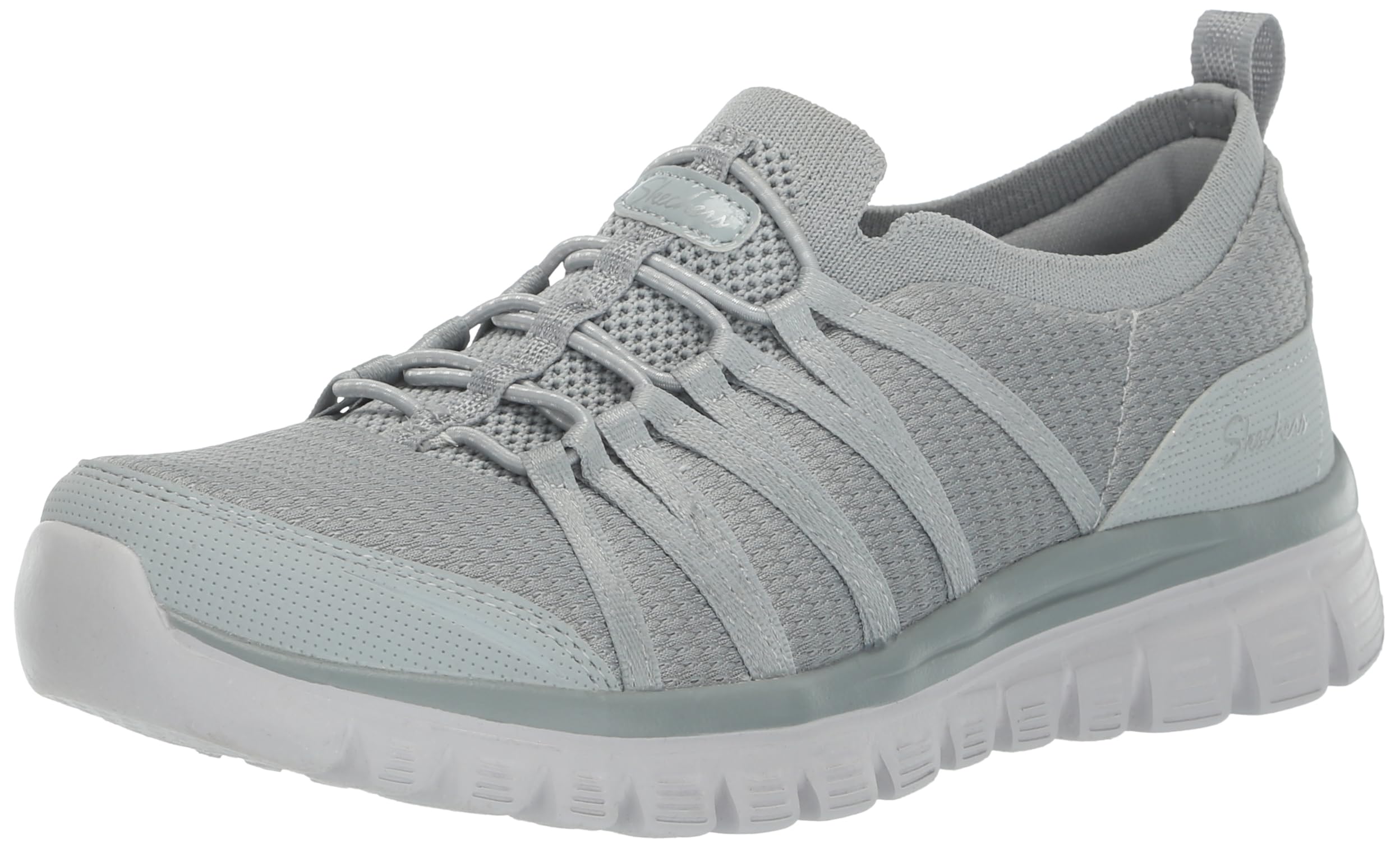 Skechers Baskets Graceful-Soft Soul pour Femme, Gris, 36.5 EU