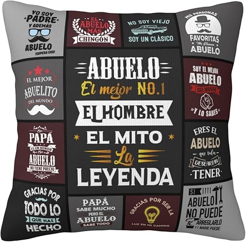 Regalos para Abuelo Regalos de Abuelo Regalos para El Día del Padre Regalos para Abuelos Regalo de Abuelos en español de parte de nietos Funda