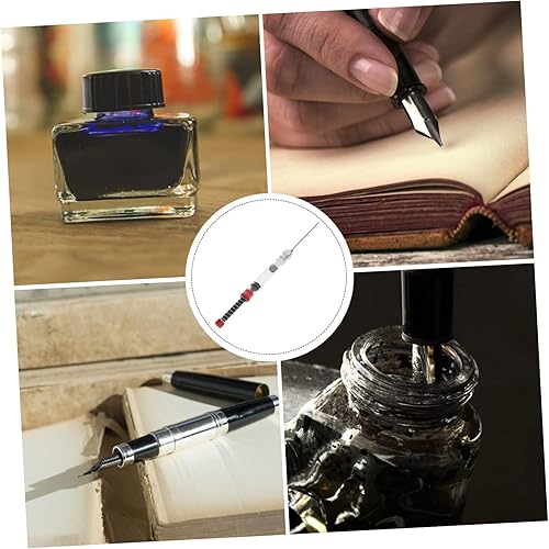Miniatura 7 de NUOBESTY Kit de herramientas de calibre de relleno de pluma estilográfica, 5 uds., para escribir tinta, suministros de pluma estilográfica,