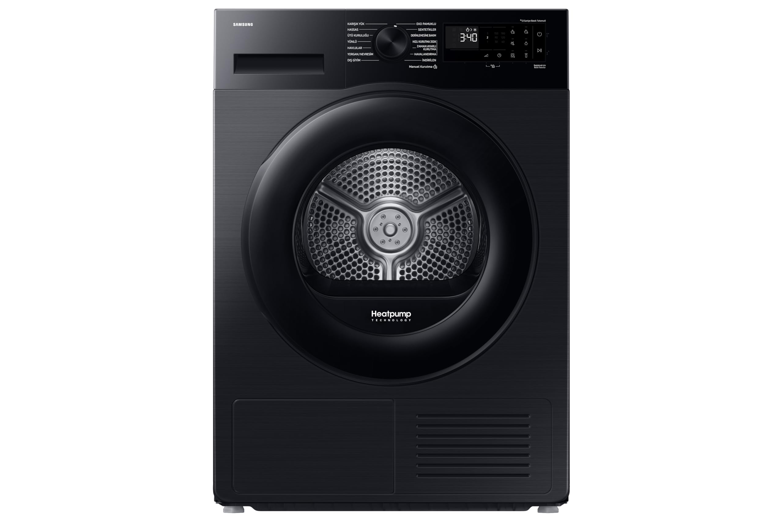 Samsung Secadora AI 9Kg Hygiene Care+ Clase C Negra DV90DG52A0ABEC