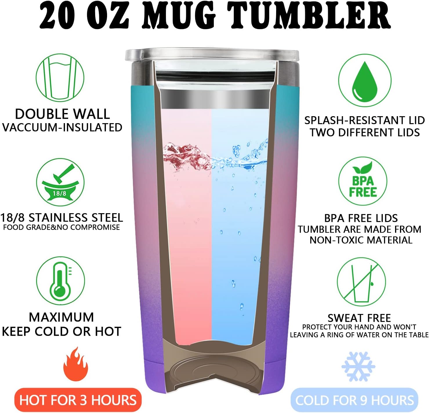 Fufandi Grandma Gifts - Grandmas Christmas Gift, Mothers Day Birthday Gifts for Grandmas, Grandmother, Nana - Best Grandma Ever Gift from Grandchildren - Tumbler Cup 20oz - Image 9