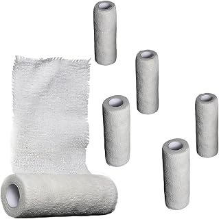 6 Pcs BDSM Mummy Costume Bondage Gauze Harness Female Men Male Unisex Gear & Accessories Sex Strap for Bondage Chair Can Gag Collar Toys Fun Sex Bedroom Stuff Couples