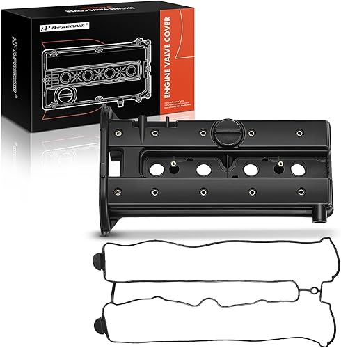 Miniatura 1 de A-Premium Tapa de válvula del motor, con junta y tapa de llenado de aceite, compatible con Daewoo Leganza 1999-2002, Nubira 1999-2002, Suzuki