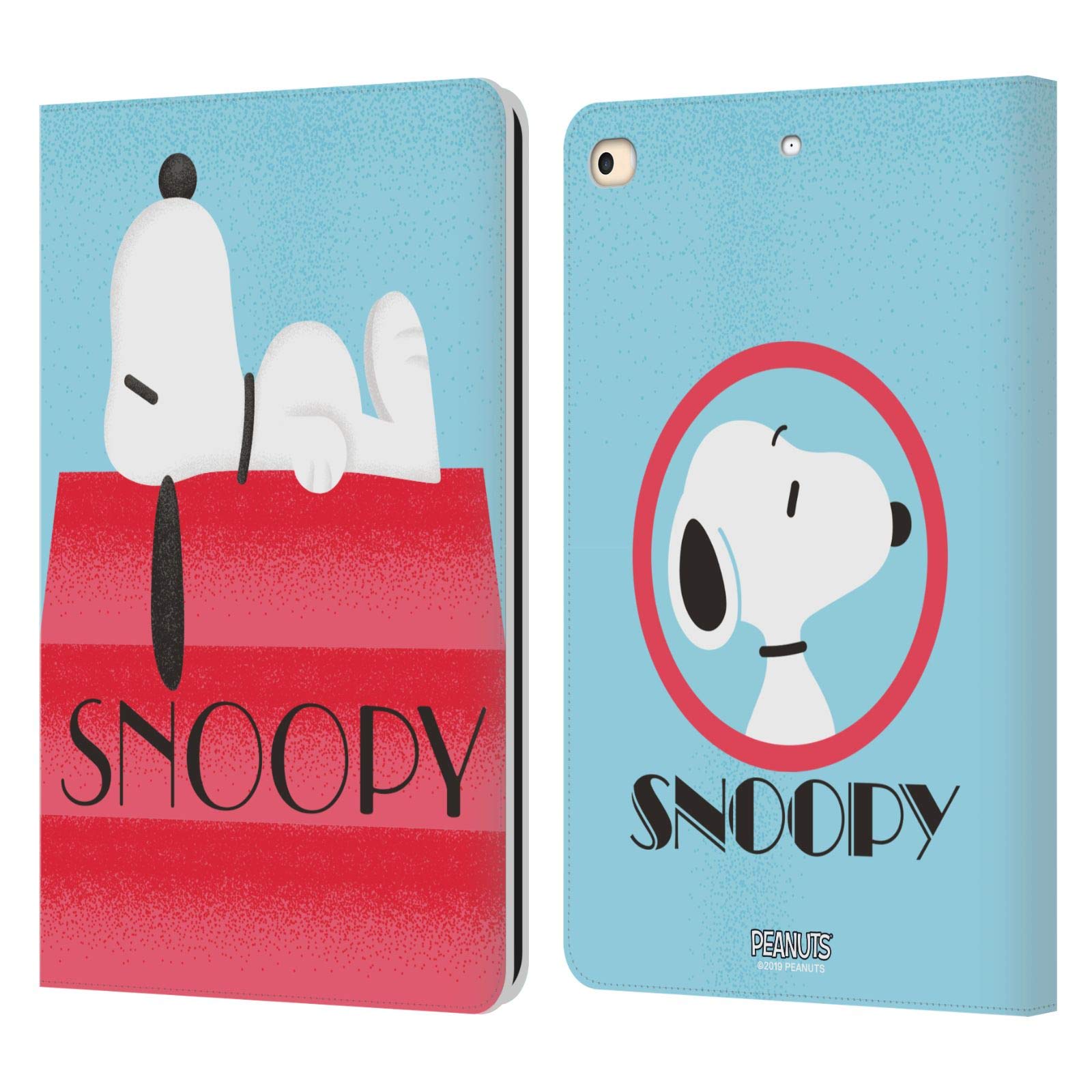 Étui iPad 9.7 Peanuts Snoopy - Housse portefeuille cuir - 7